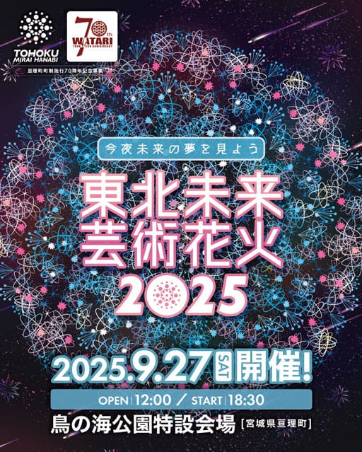 東北未来芸術花火2025